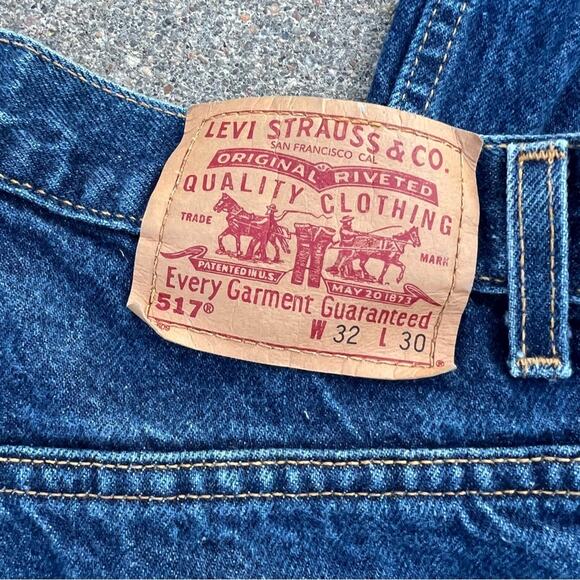 Vintage Y2K Levi’s 517 boot cut jeans 32x30 - Picture 5 of 11